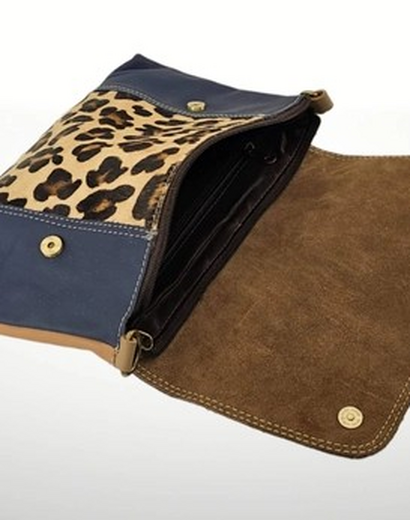 Women's  Cowhide Leather Shoulder Bag - model  Sonia